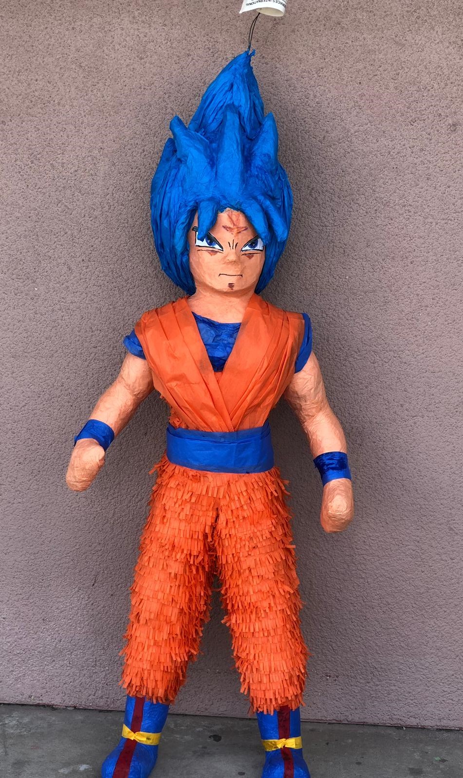 Full Body Blue Haired Goku BY 02-91 – Party Piñatas Houston
