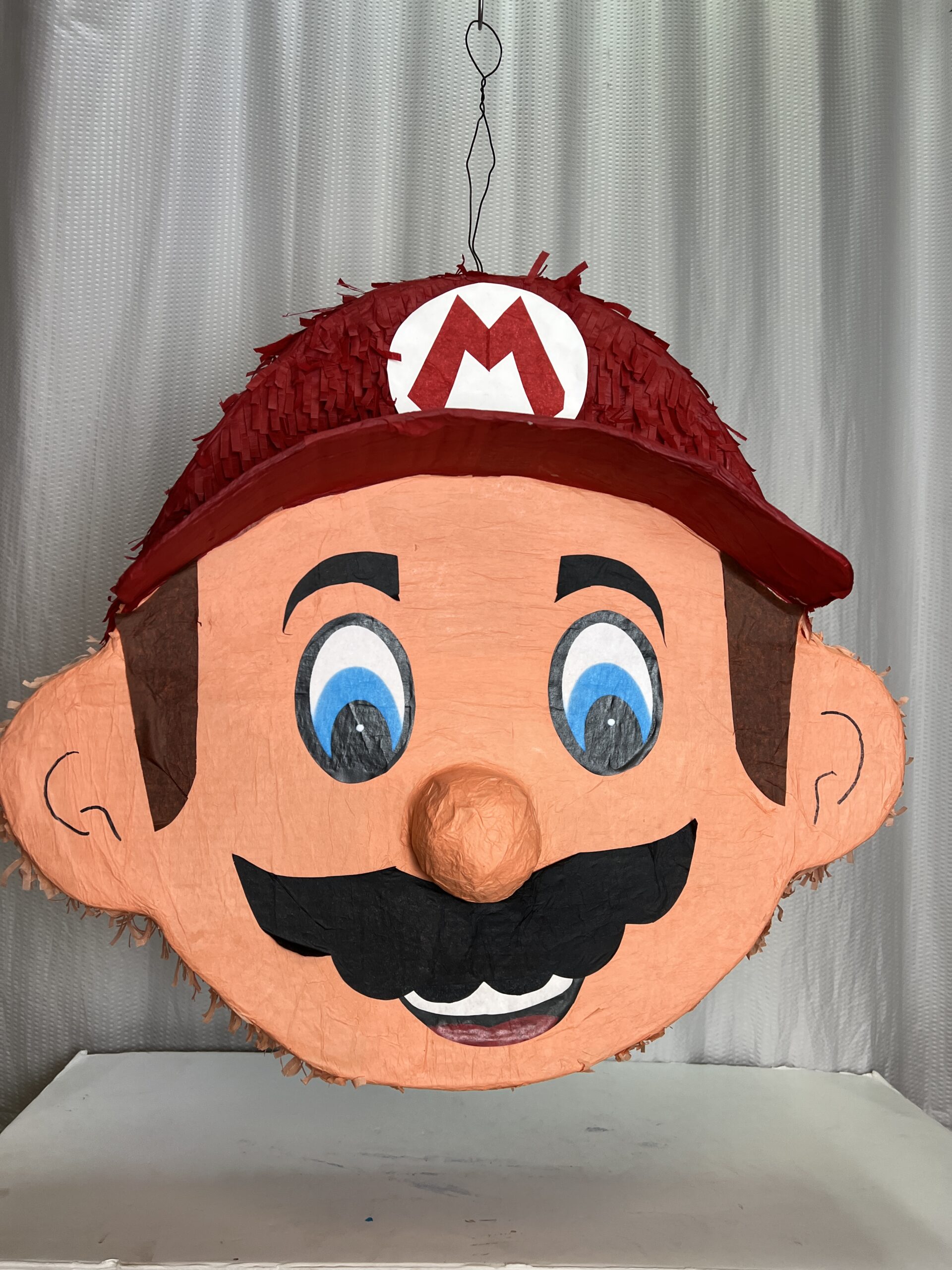 2D/3D Mario Head 1 BY 02-120 – Party Piñatas Houston