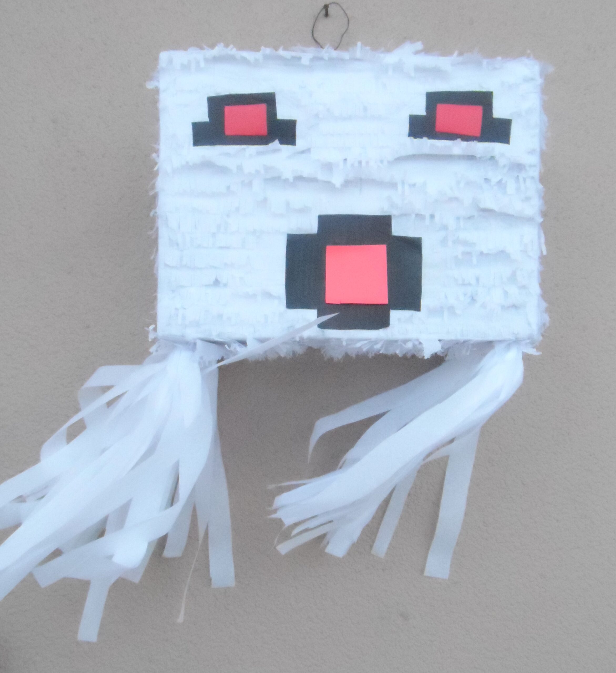 3D Minecraft Ghost BY 03-137 – Party Piñatas Houston